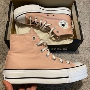 Converse platform Pink clay